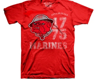 marine corps bulldog shirt