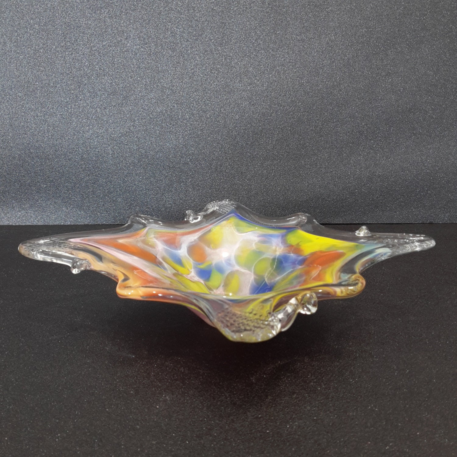 vintage Murano glass ashtray or bowl 1950