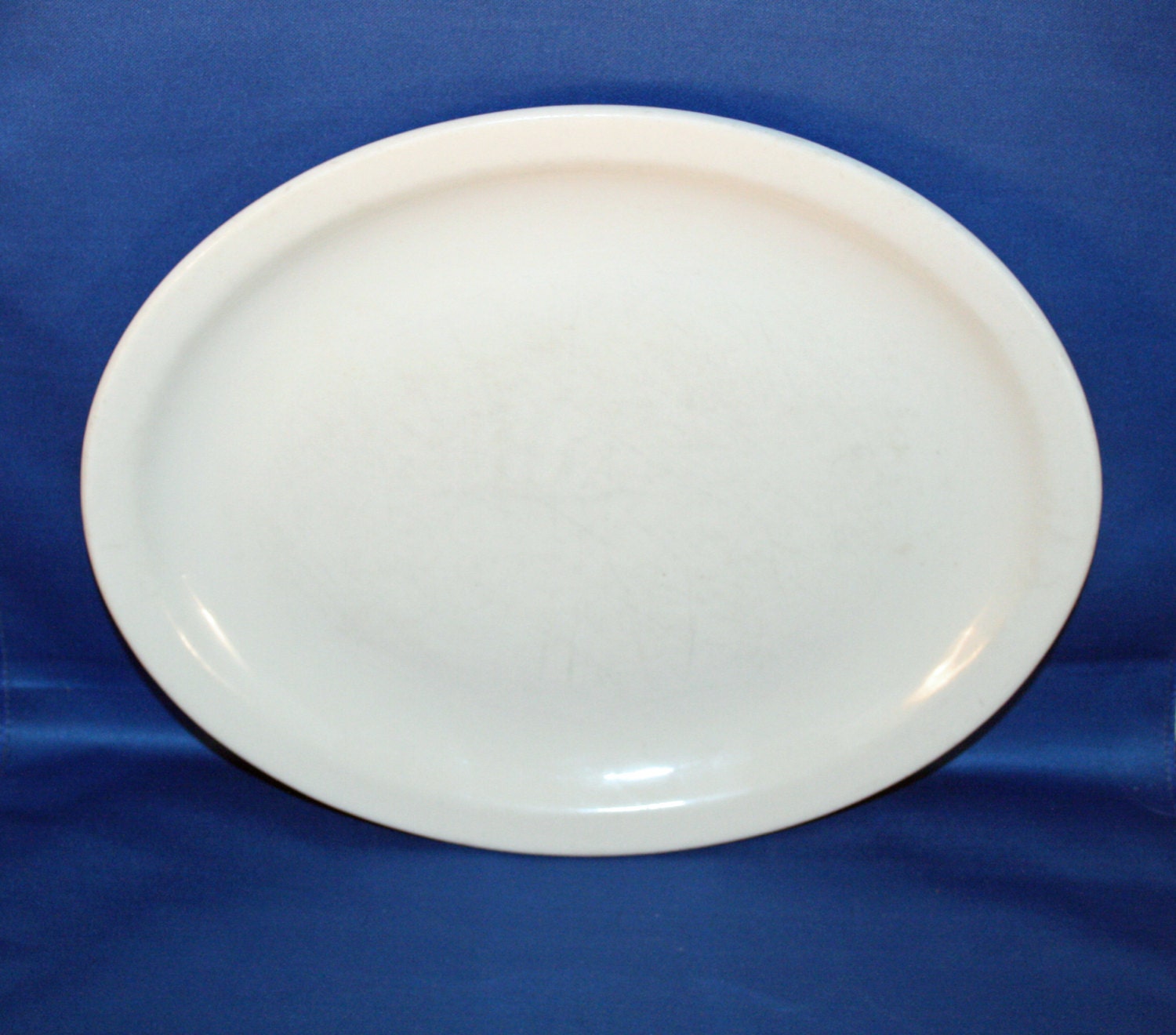 Vintage Oneida Delco Atlantic China 11 3/4 Inch White Platter