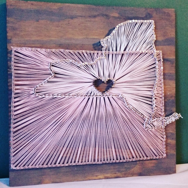 Making Custom String Art Signs from 5x5 to 24x24 by RubyOwlDesigns