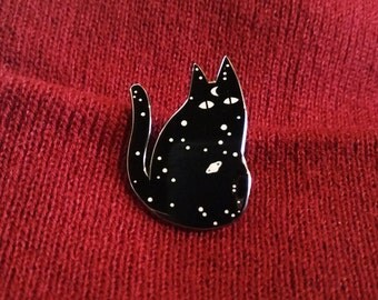 Galaxy Cat Enamel Pin