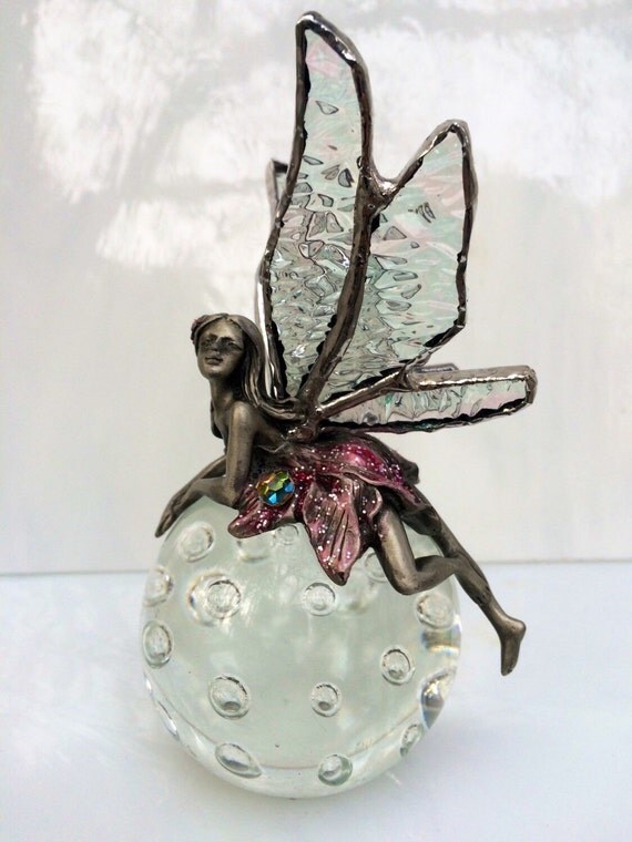 Glass fairy stained glass angel fairy gothic glass wings