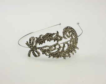 Rhinestone Flapper Headband - Style 4286
