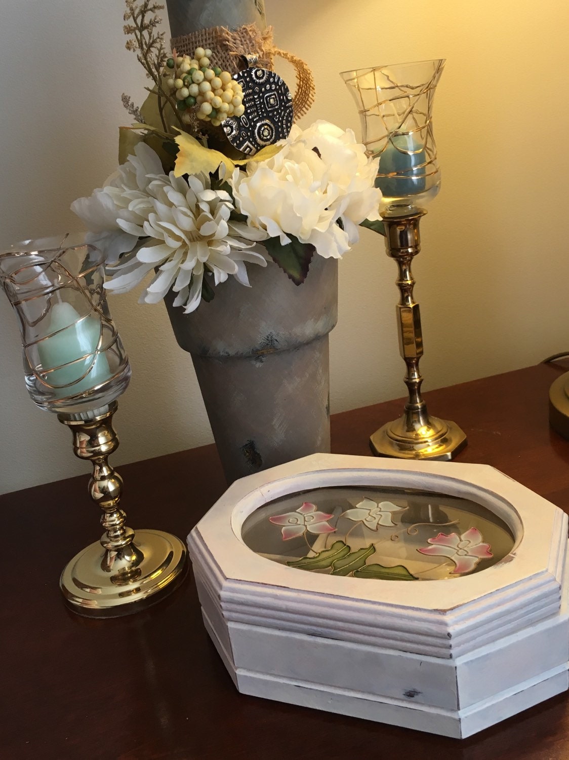 Upcycled Vintage Jewelry Box by ByeByBirdieDesigns on Etsy