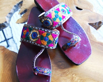 Gypsy sandals | Etsy