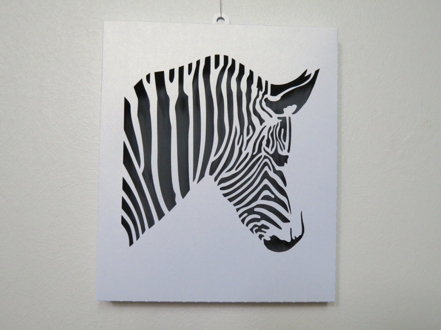 Create your own zebra Shadow boxInstant Pdf