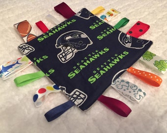 Seattle Seahawks Baby Sensory Crinkle Toy