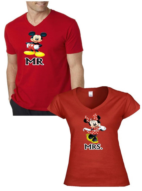 mr and mrs mickey mouse shirts