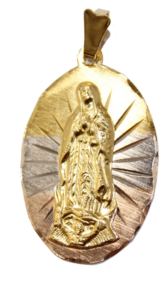 Virgin De Guadalupe Gold Necklace 51