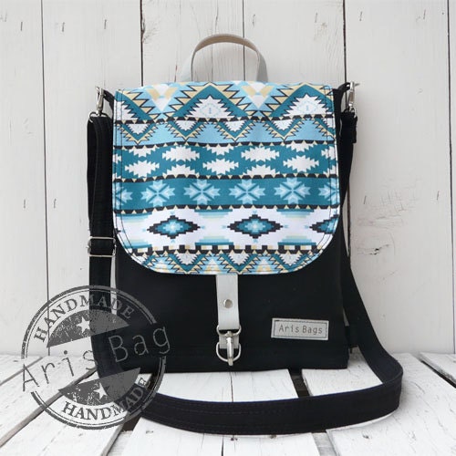 Handmade Backpack and Messenger bag by ArisBag on Etsy