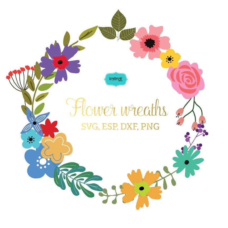 Free Free 103 Monogram Flower Wreath Svg SVG PNG EPS DXF File