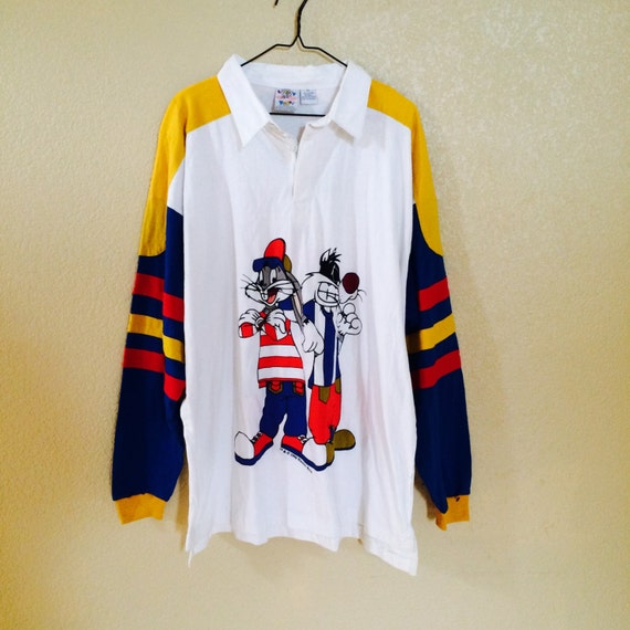 looney tunes polo shirt