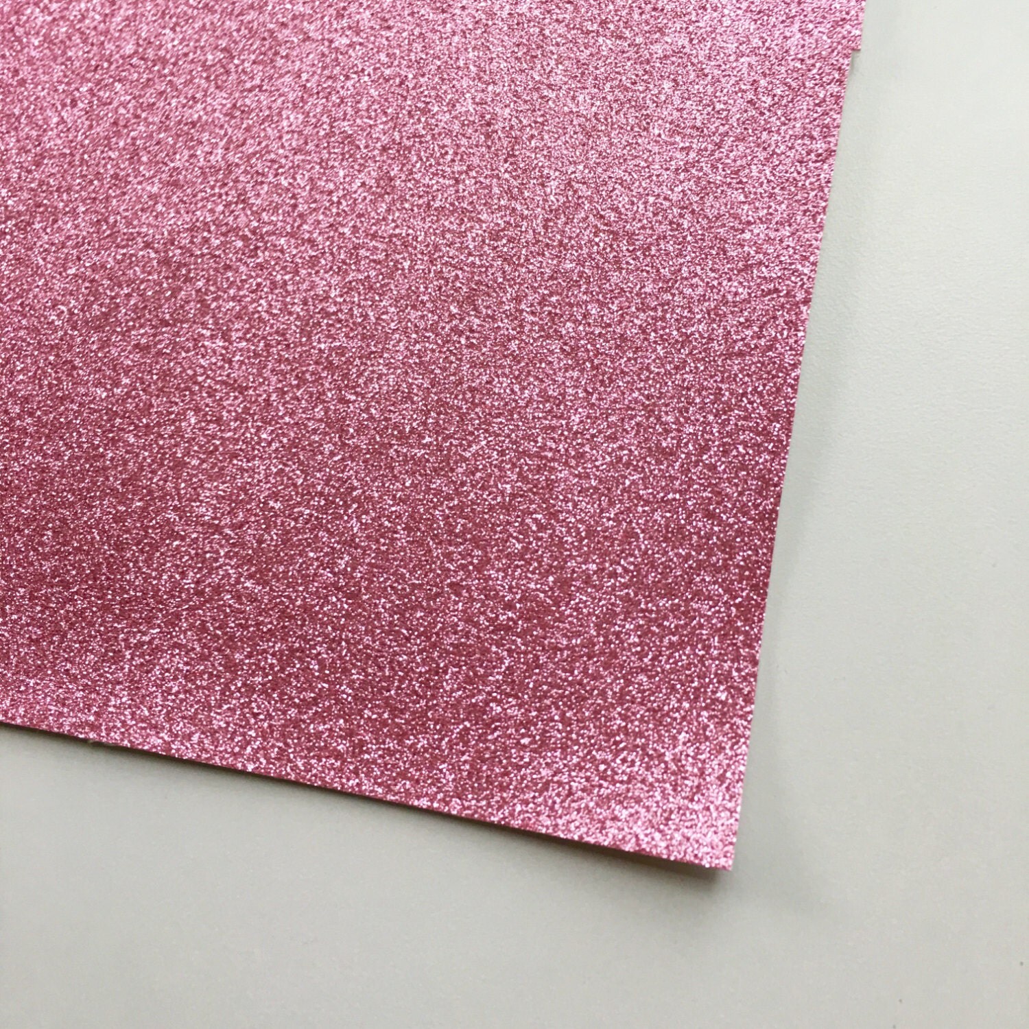 Pink Glitter Fabric Sheet 8X11 Glitter Sheet Glitter Fabric