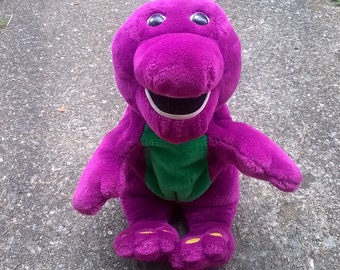 Items similar to 24 Chocolate Barney The Purple Dinosaur Lollipop ...