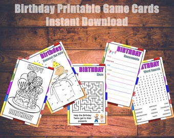 kids birthday printable invitation game show theme