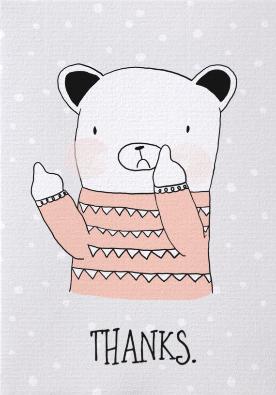 inappropriate thank you card / cute and funny thank you card
