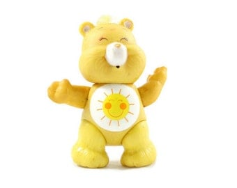 1980's Funshine Care Bear Kenner Poseable PVC Vintage