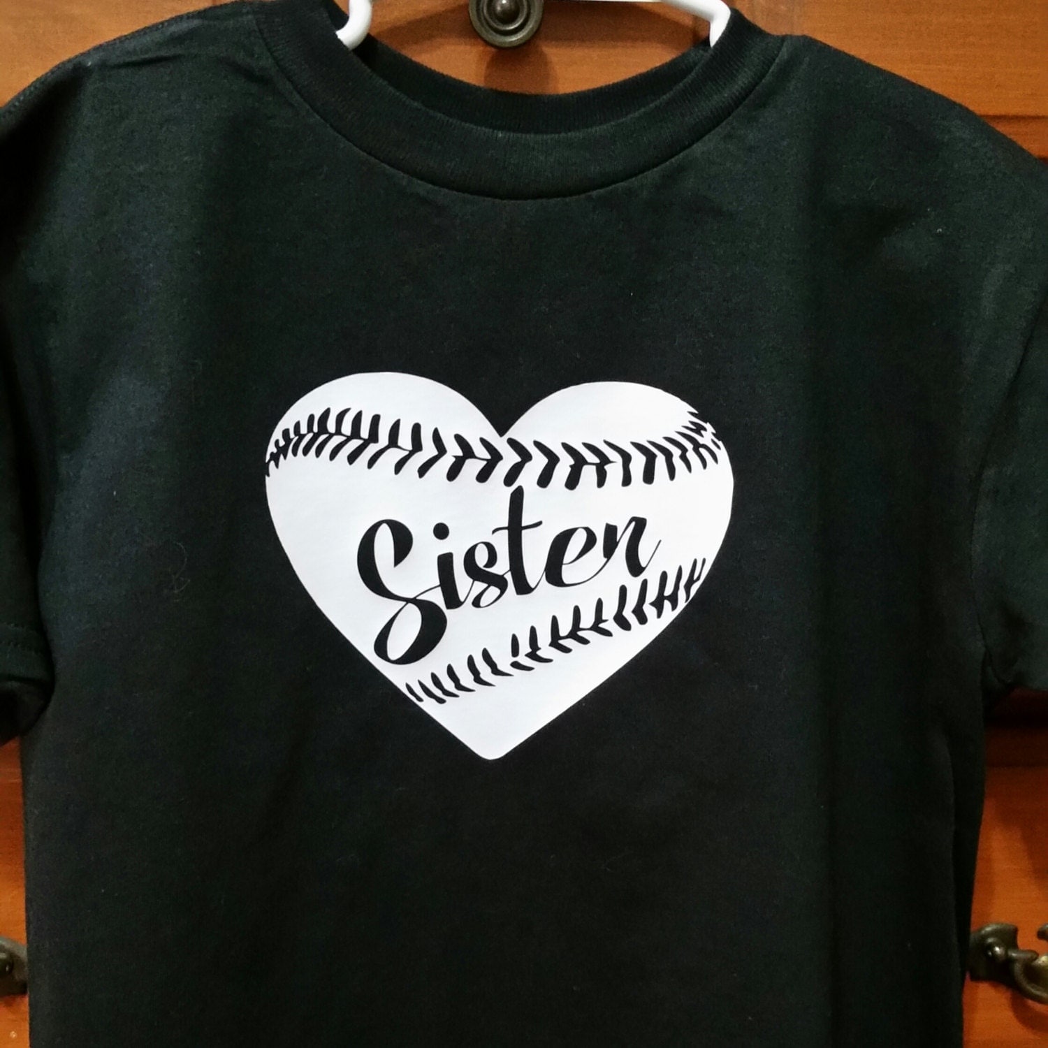 Baseball Sister/Softball Sister T-shirt by WoodlandEssentials