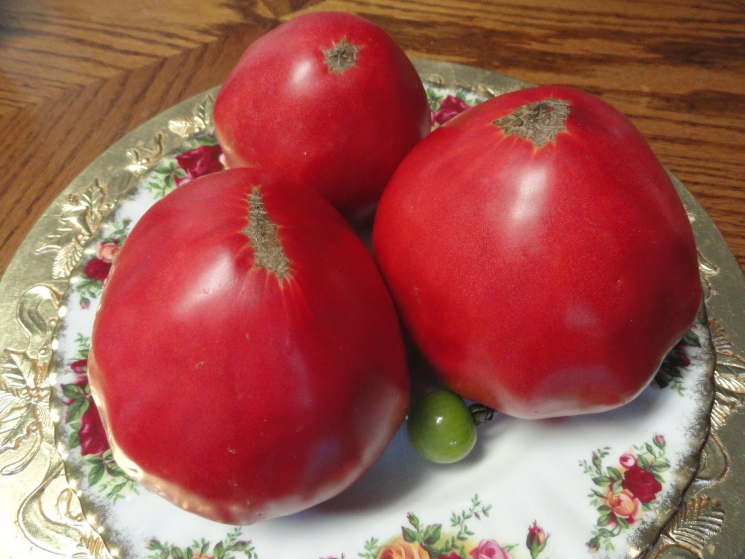 Tomato Giant Oxheart (200 thru 1/4 LB seeds) Sale. Huge Heirloom Fruit ...