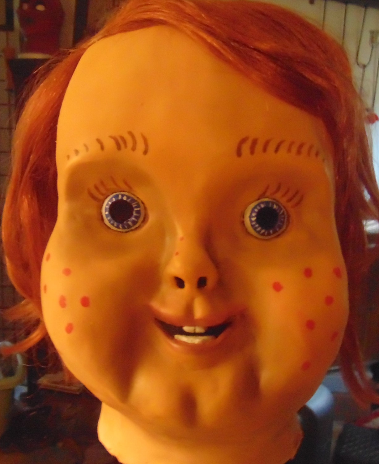 chucky silicone mask