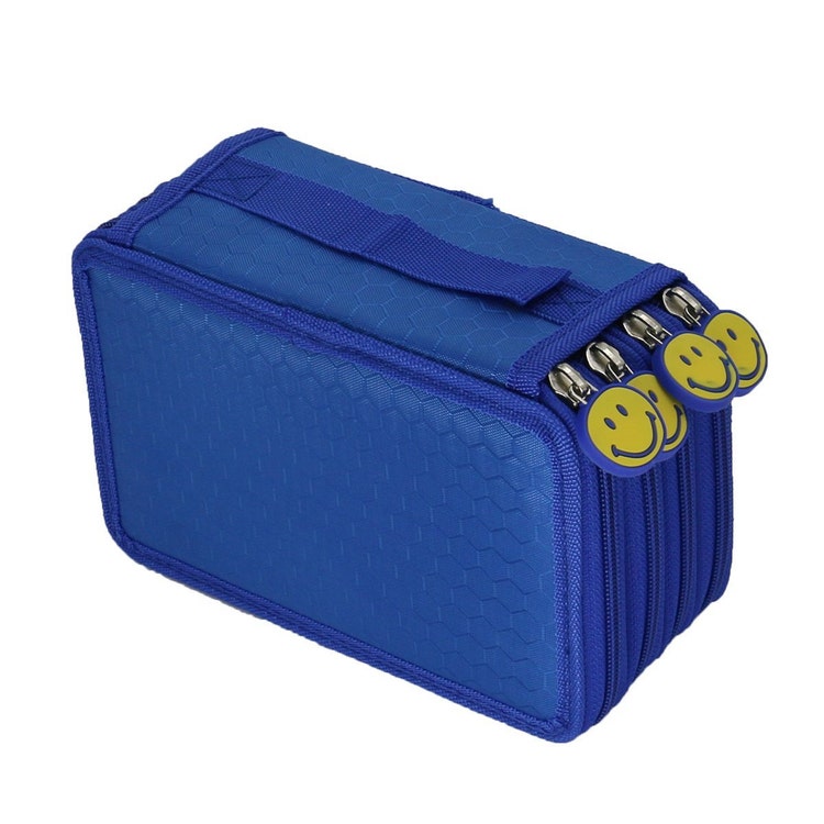 Pencil Case 72 Pencil Holder Blue Large Pencil by DavesSupplies