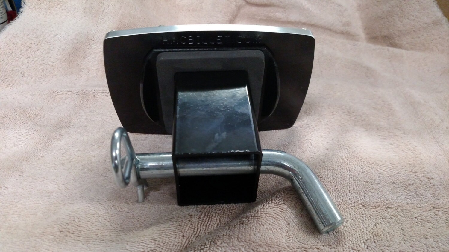 USMC Billet Aluminum Trailer Hitch Cover Plug by BilletVault