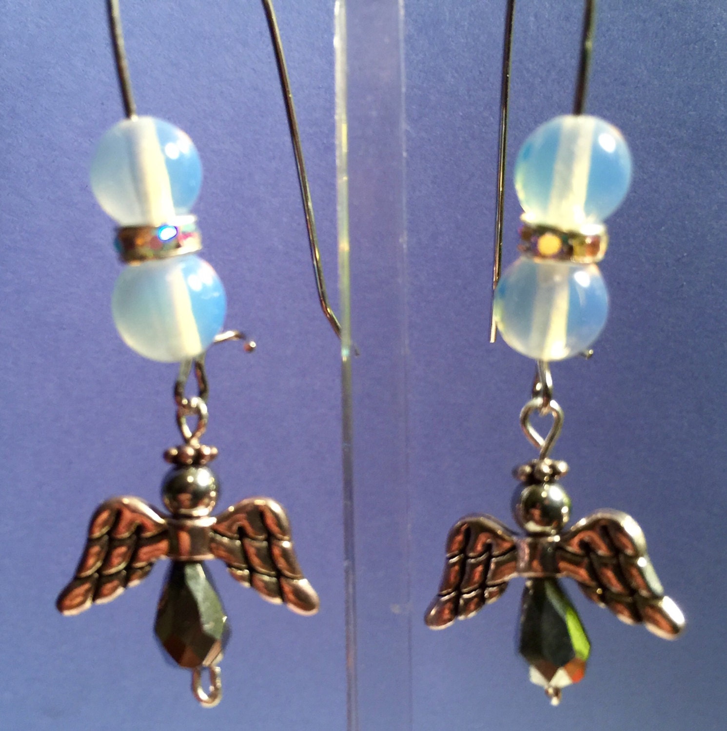 Angel earrings