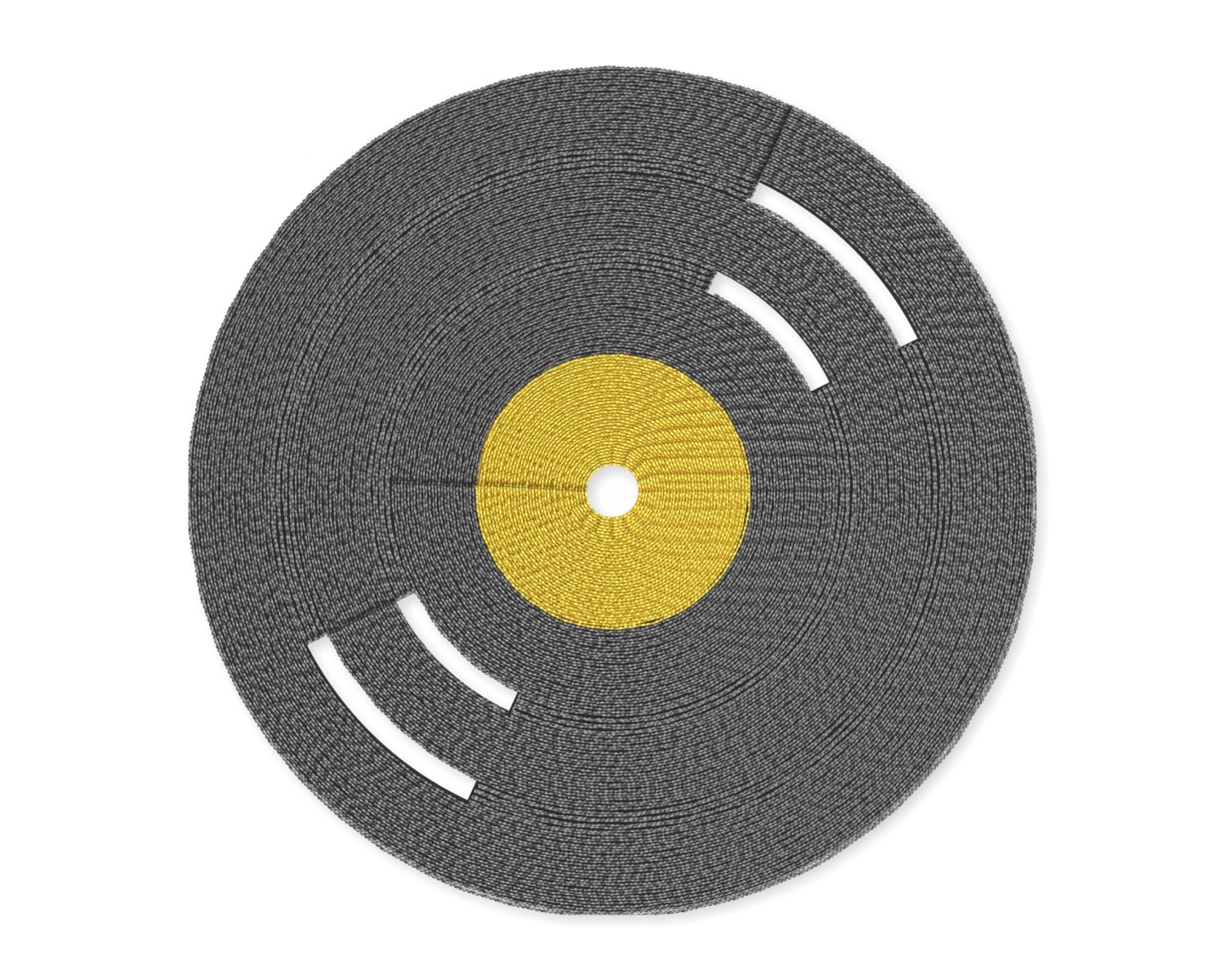Record vinyl fill embroidery design digital by appliquecreative Record vinyl fill embroidery design digital by appliquecreative
