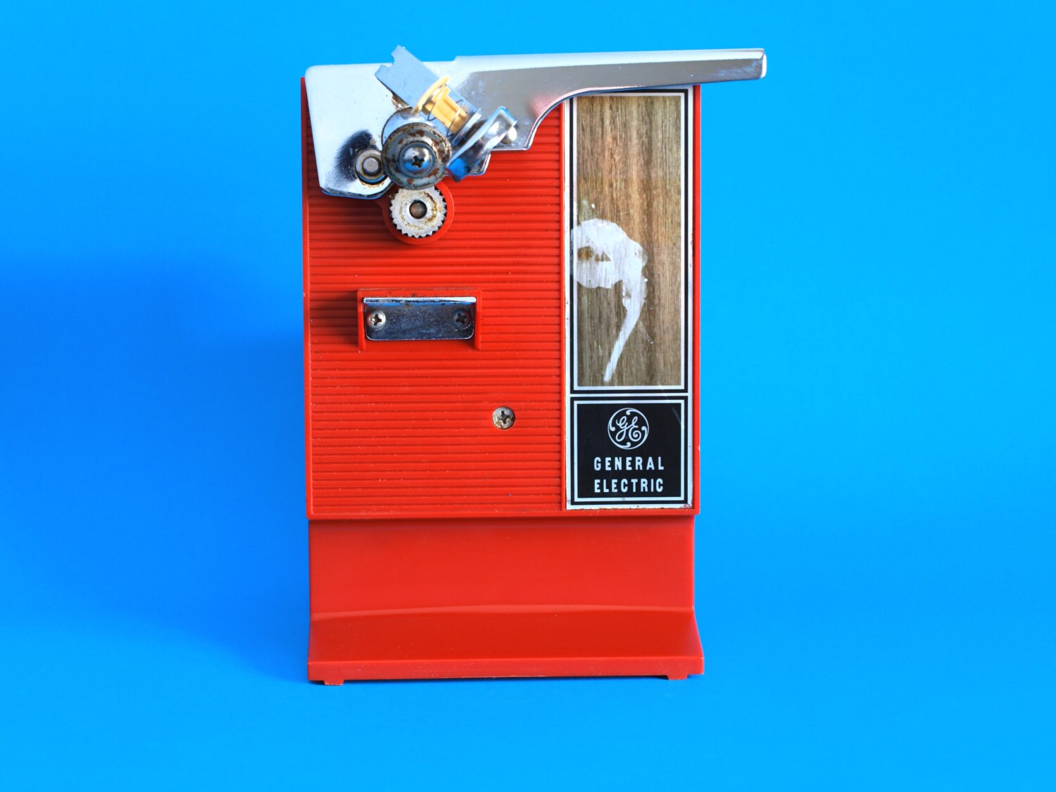 Retro 60s Funky Orange General Electric Can Opener Retro GE