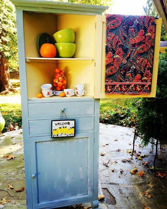 Upcycled Corner Storage Unit