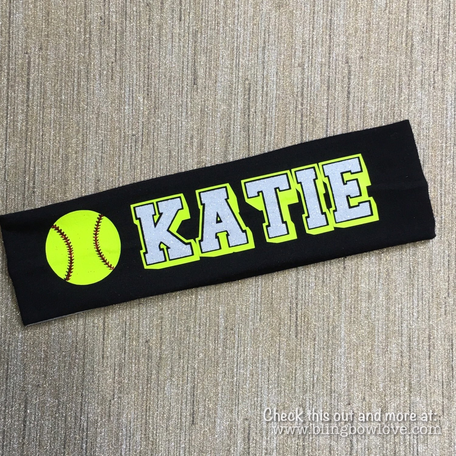 Softball Headband // Team Headbands // Custom Headbands