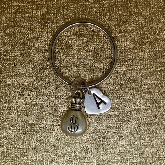 Money Bag keychain Good luck keychain fortune success