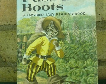 Vintage Ladybird book Puss in Boots 606D Well loved tales price 30p #2