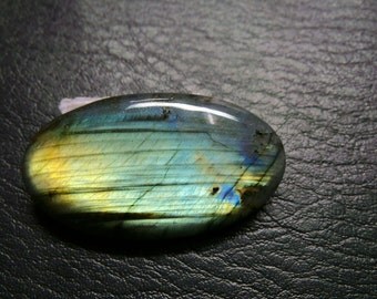 Gorgeous Natural Labradorite Strong Flashy Fire Smooth Oval Shape Cabochon 48x27x7 MM Size Super Gorgeous AAAAA+++++ Grade Quality