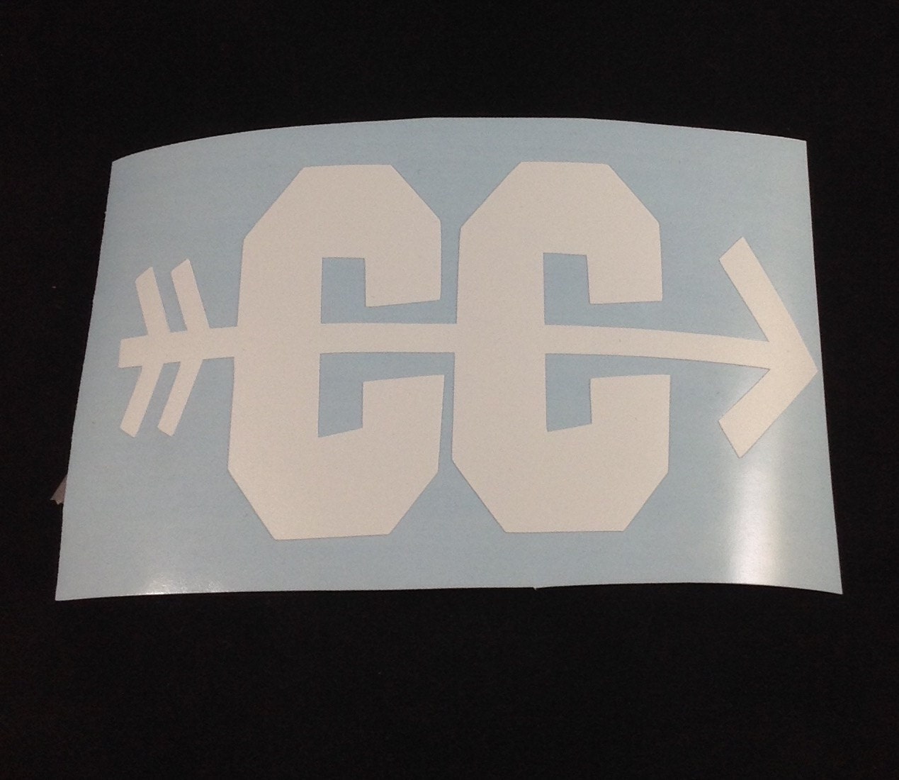 Cross Country Xc Symbol 4 Inch Vinyl Decal Window Sticker