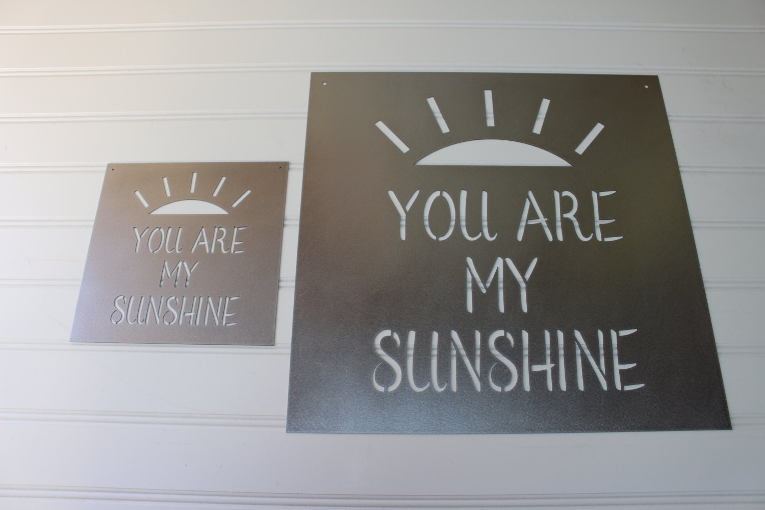 Metal Sign You Are My Sunshine