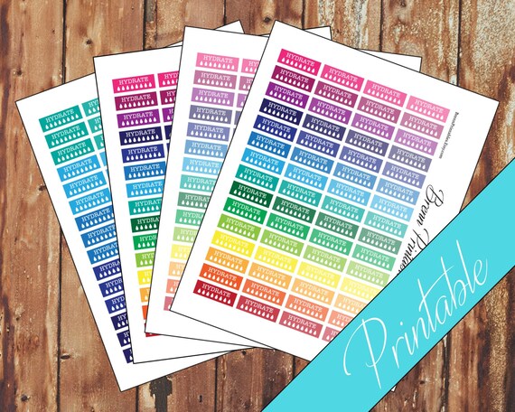 Printable Health And Fitness Planners And Printable ...