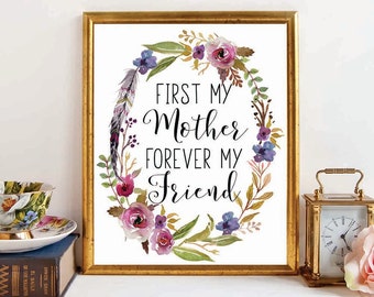 Mom Gift, Mothers Day Gift, Mothers Day Print, Gift for Mom, Mother's Day Gift, Printable Mom Wall Art, For Mom, From Kids