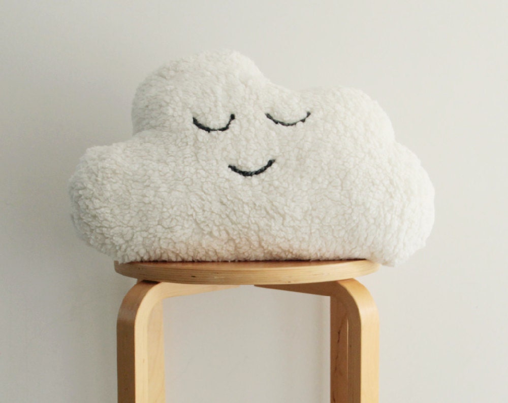 stuffed cloud toy