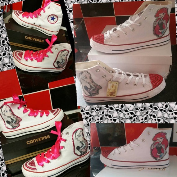 punk high top converse