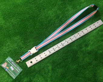 Transgender Pride Lanyard