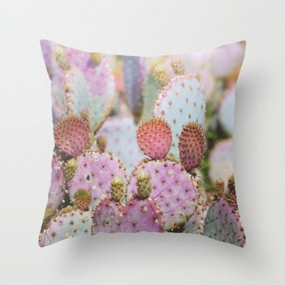 outdoor pillows cactus pillows southwest decor cacti boho