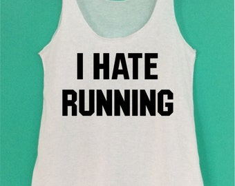 I hate running | Etsy