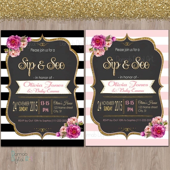 Meet The Baby Invitations 5