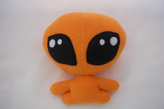 Orange Alien toy Alien Doll Alien Stuffed animal stuffed