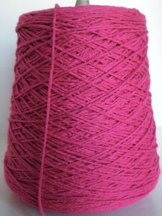 PARISIENNE 3ply Cotton Cone Yarn Weave Knit Crochet 1050ypp 1