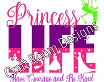 Popular items for princess svg on Etsy