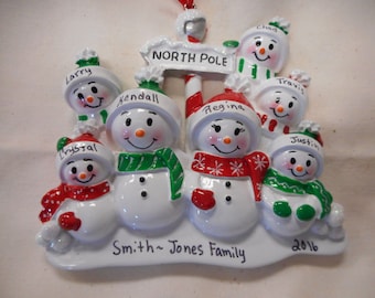 Snowman ornaments | Etsy