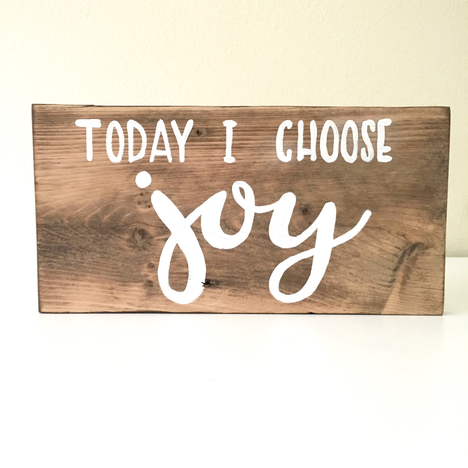 Today I Choose Joy Wood Sign Joy Pallet Sign Rustic Joy