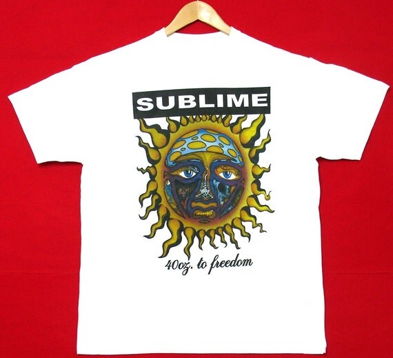 SUBLIME T-SHIRT 40 oz To Freedom by pavra on Etsy